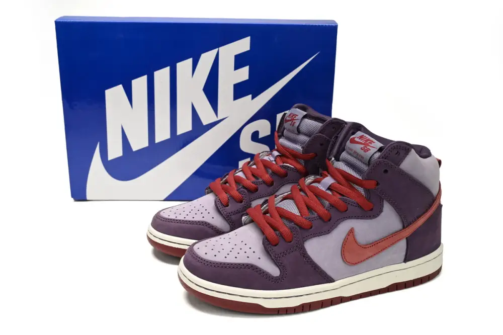 Nike dunk high reps Dunk SB High Daybreak Plum 313171-500