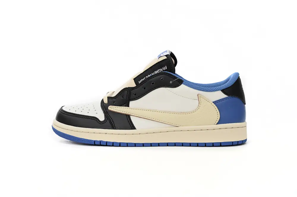 Fragment Design x Travis Scott x Air Jordan 1 Low-DM7866-140(Top version)