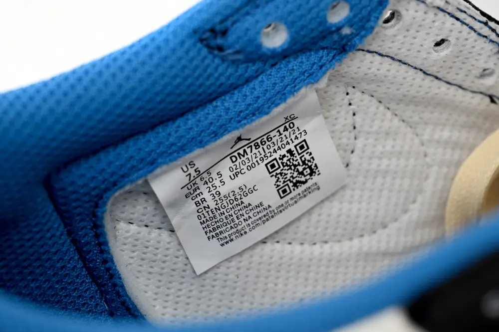 Fragment Travis Scott  Fragment reps Design x Travis Scott x Air Jordan 1 Low-DM7866-140(Top version)