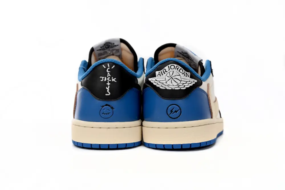 Fragment Travis Scott  Fragment reps Design x Travis Scott x Air Jordan 1 Low-DM7866-140(Top version)