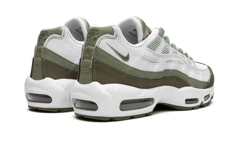 Nike Air Max Air Max 95 Corteiz Reps 95 White Medium Olive Oil Green FD0780-100