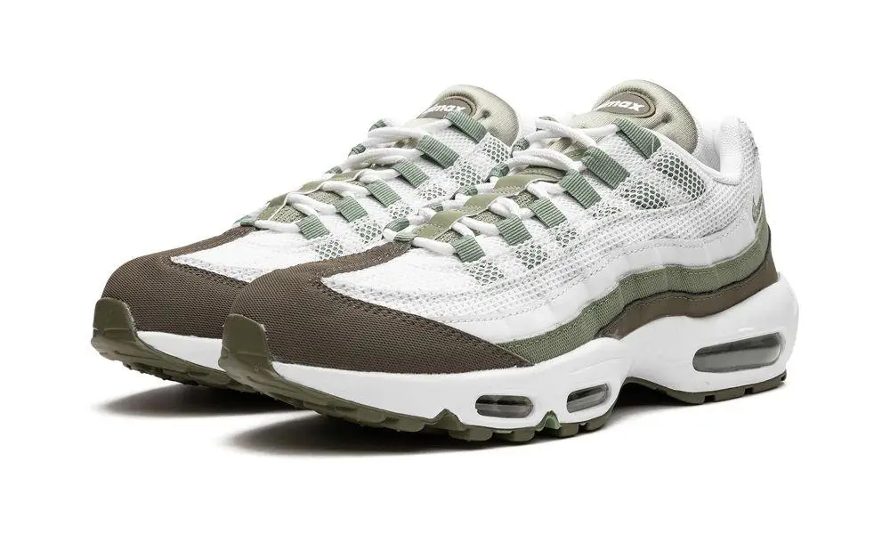 Nike Air Max Air Max 95 Corteiz Reps 95 White Medium Olive Oil Green FD0780-100