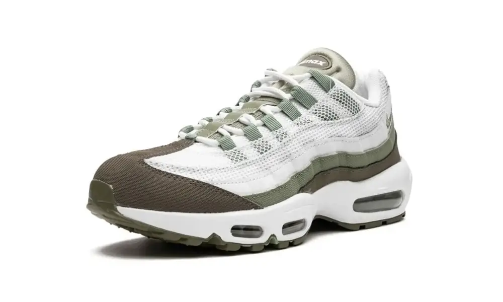 Nike Air Max Air Max 95 Corteiz Reps 95 White Medium Olive Oil Green FD0780-100