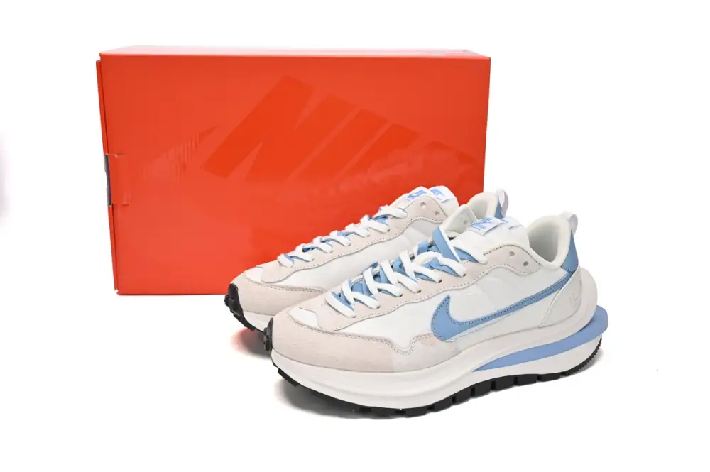Sacai Cheap Nike LDWaffle x Nike VaporWaffle Sesame and Beige Haze Blue DD1875-112