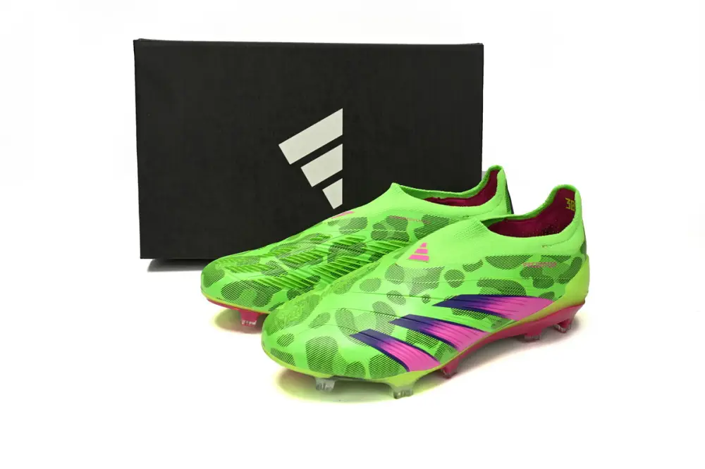 Adidas Predator Mutator 20.1 Low Green Pink Purple  IG8771 (Laceless) 