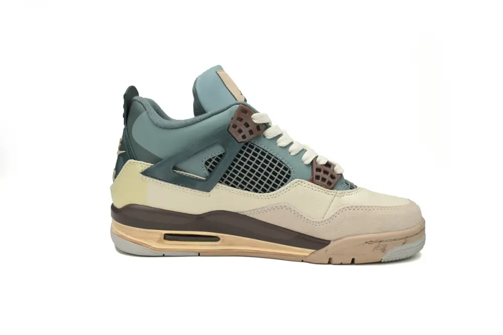 KNCW x  Cheap Air Jordan 4 Retro Blue Grey Brown 