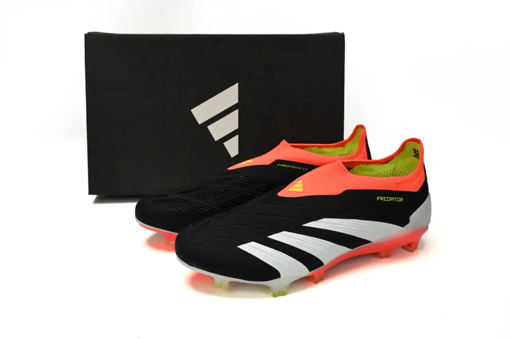 Adidas Predator Mutator 20.1 Low Black And White IG7782 (Laceless) 