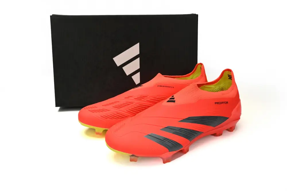 Adidas Predator Mutator 20.1 Low Black Red IG7712 (Laceless) 