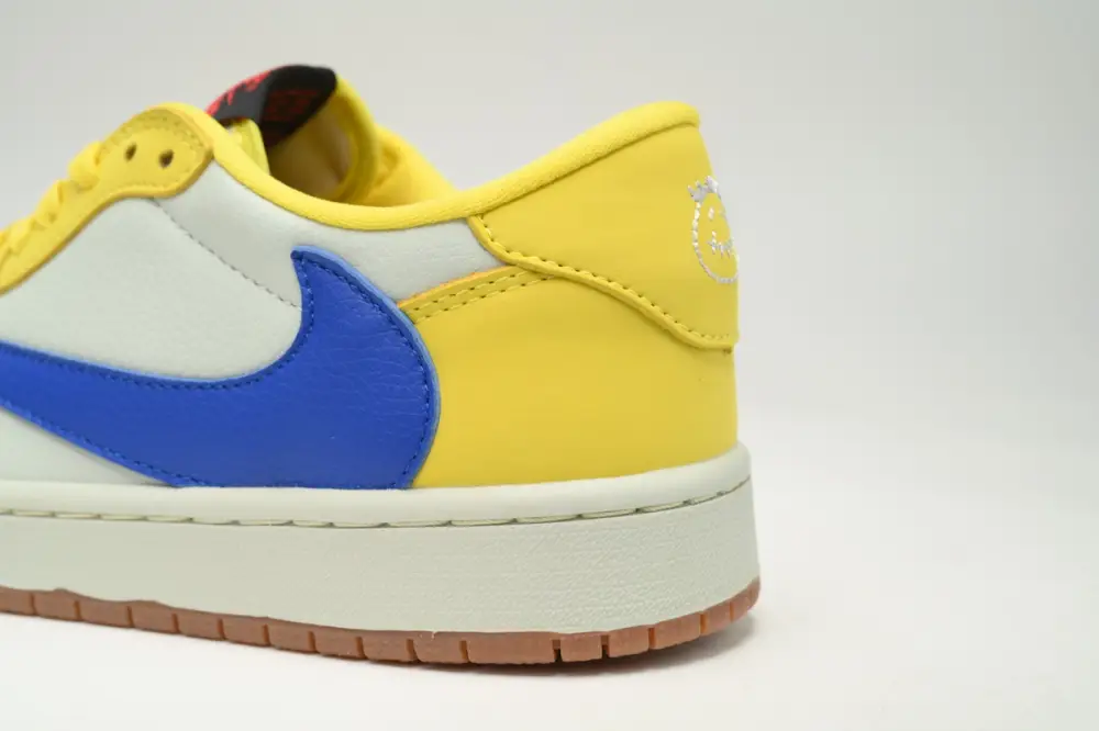 Travis Scott x Air Jordan Travis Scott Canary Reps 1 Low OG 'Canary' DZ4137-700