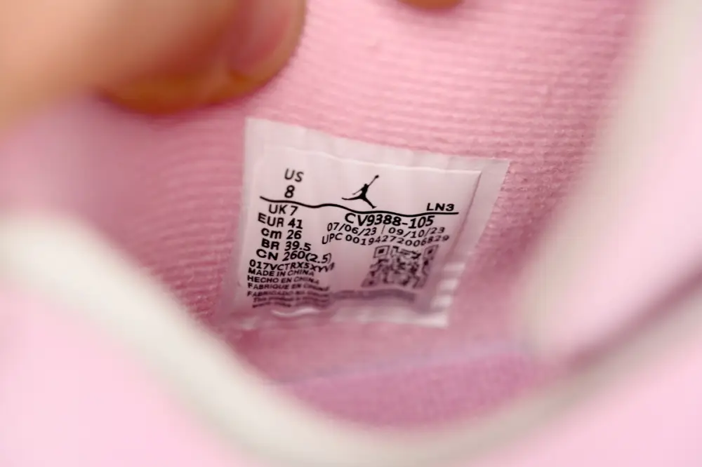 OFF White x Air Jordan 4 Pink Co Branding  CV9388-105 