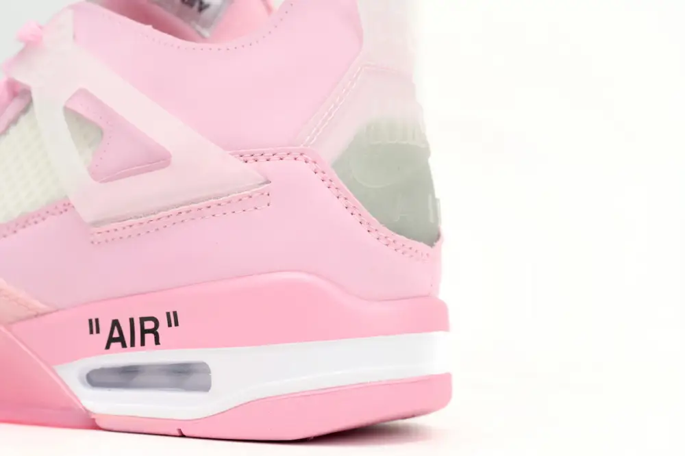 OFF White x Air Jordan 4 Pink Co Branding  CV9388-105 