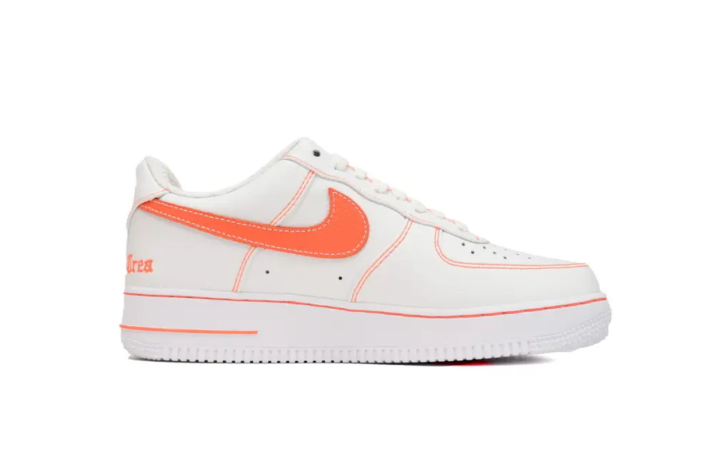 Nike Air Force 1 Low Vlone Air Force 1 Reps White Orange AA5360-100