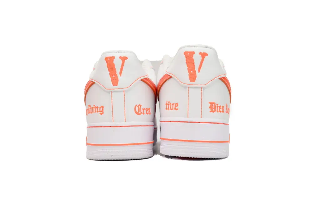 Nike Air Force 1 Low Vlone Air Force 1 Reps White Orange AA5360-100