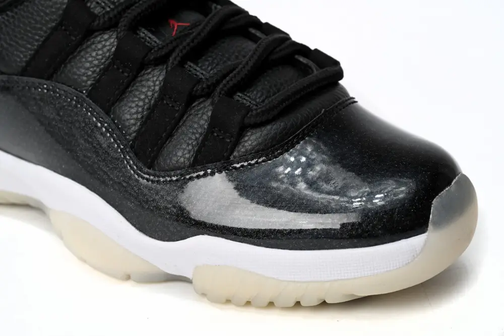 Jordan 11 25th Anniversary Black Silver Eyelets Reps 