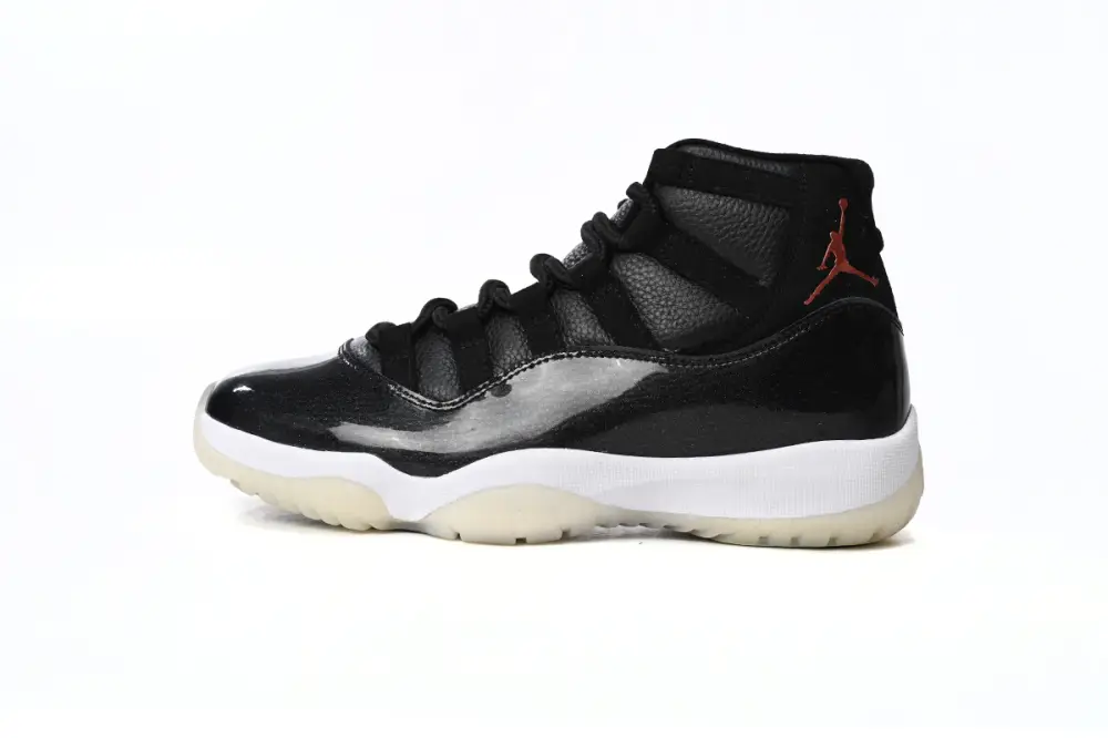Jordan 11 25th Anniversary Black Silver Eyelets Reps 64B84817