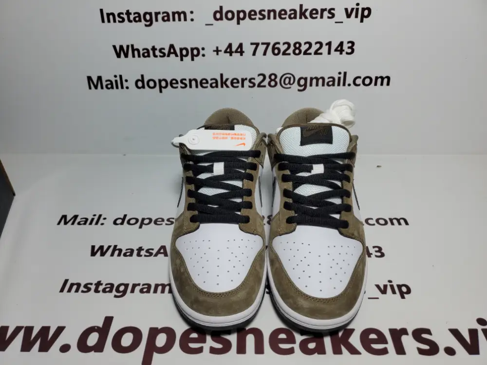 Nike SB Dunk Low Trail White Brown 304292-102 