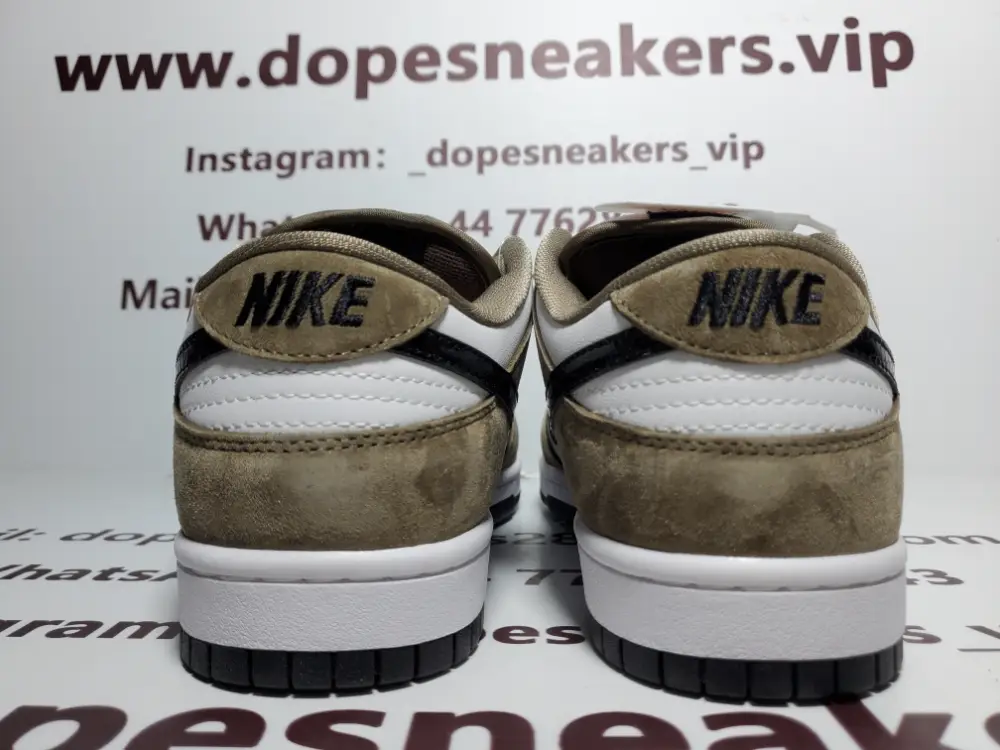 Nike SB Dunk Low Trail White Brown 304292-102 
