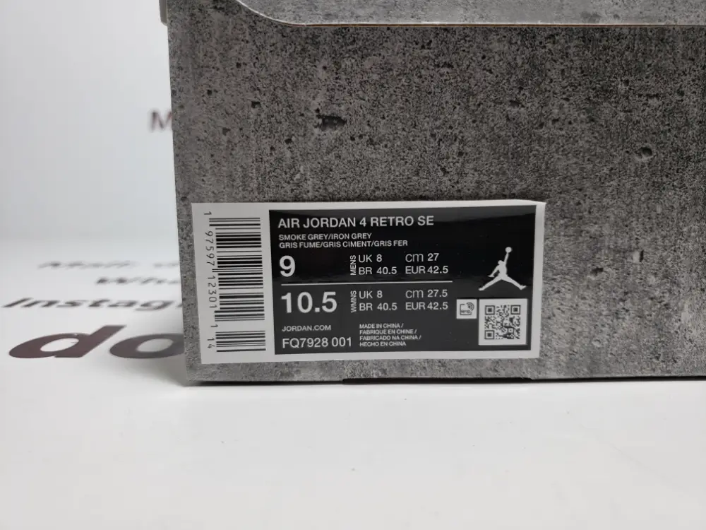 Air Jordan 4 Paris Olympics Rep FQ7928-001 
