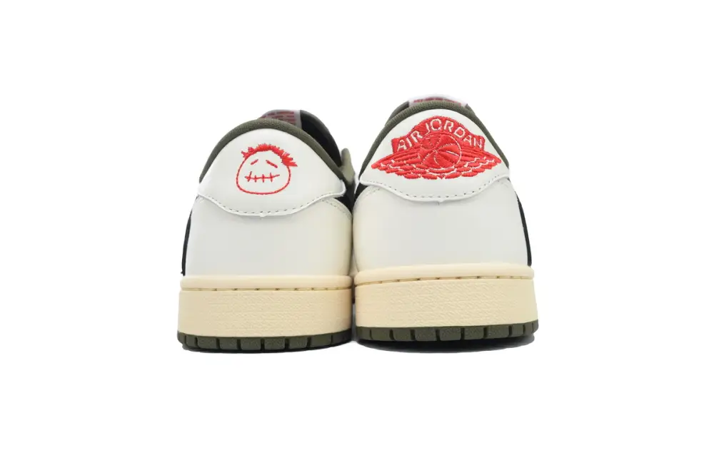 Travis Scott x Travis Scott Olive reps Air Jordan 1 Low OG SP 'Medium Olive' DM7866-200