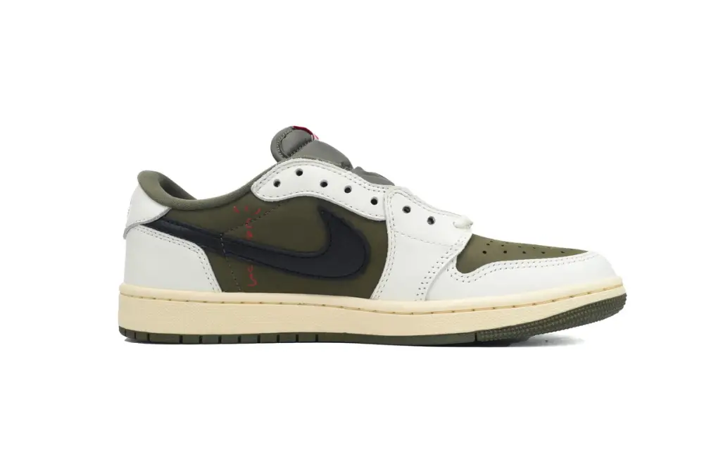 Travis Scott x Travis Scott Olive reps Air Jordan 1 Low OG SP 'Medium Olive' DM7866-200