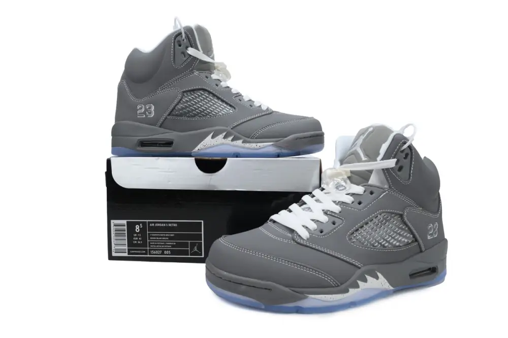 Air Jordan 5 Retro 'Wolf Grey' 136027-005 