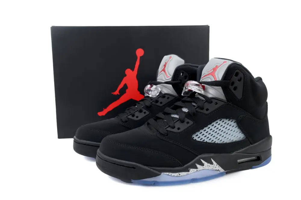 Air Jordan 5 Retro Black Metallic 845035-003 