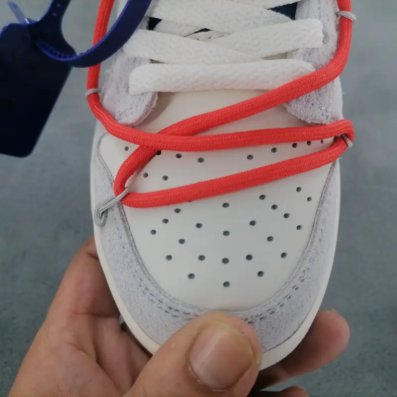 OFF dunk low replica WHITE x Nike Dunk SB Low The 50 NO.13 DJ0950-110