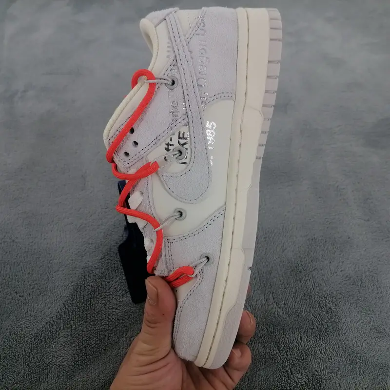 OFF dunk low replica WHITE x Nike Dunk SB Low The 50 NO.13 DJ0950-110