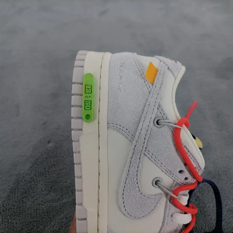 OFF dunk low replica WHITE x Nike Dunk SB Low The 50 NO.13 DJ0950-110