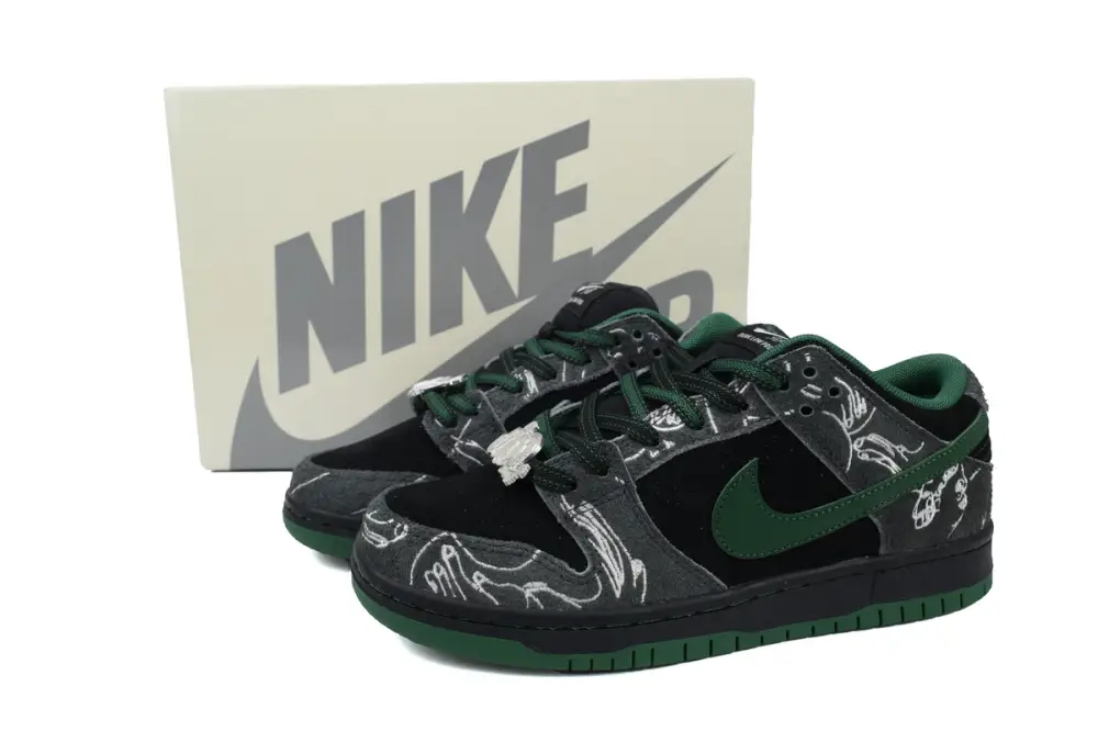 THERE Skateboards x Dunk Low SB 'Ultra Humanized' HF7743-001 