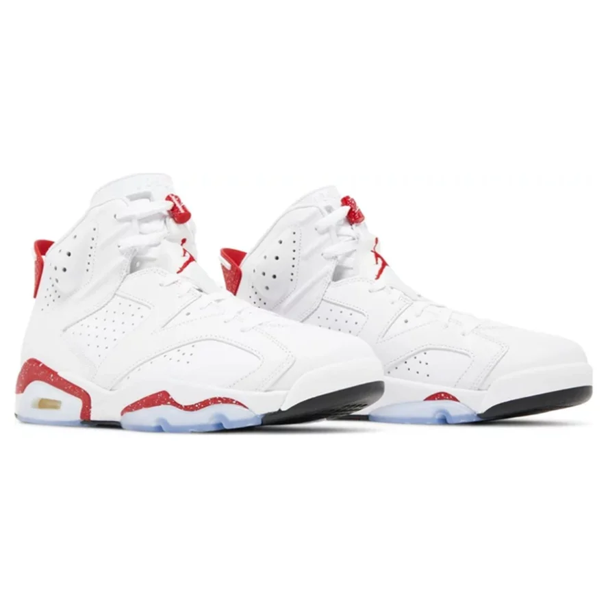 Air Jordan 6 White And Red Retro 'Red Oreo'