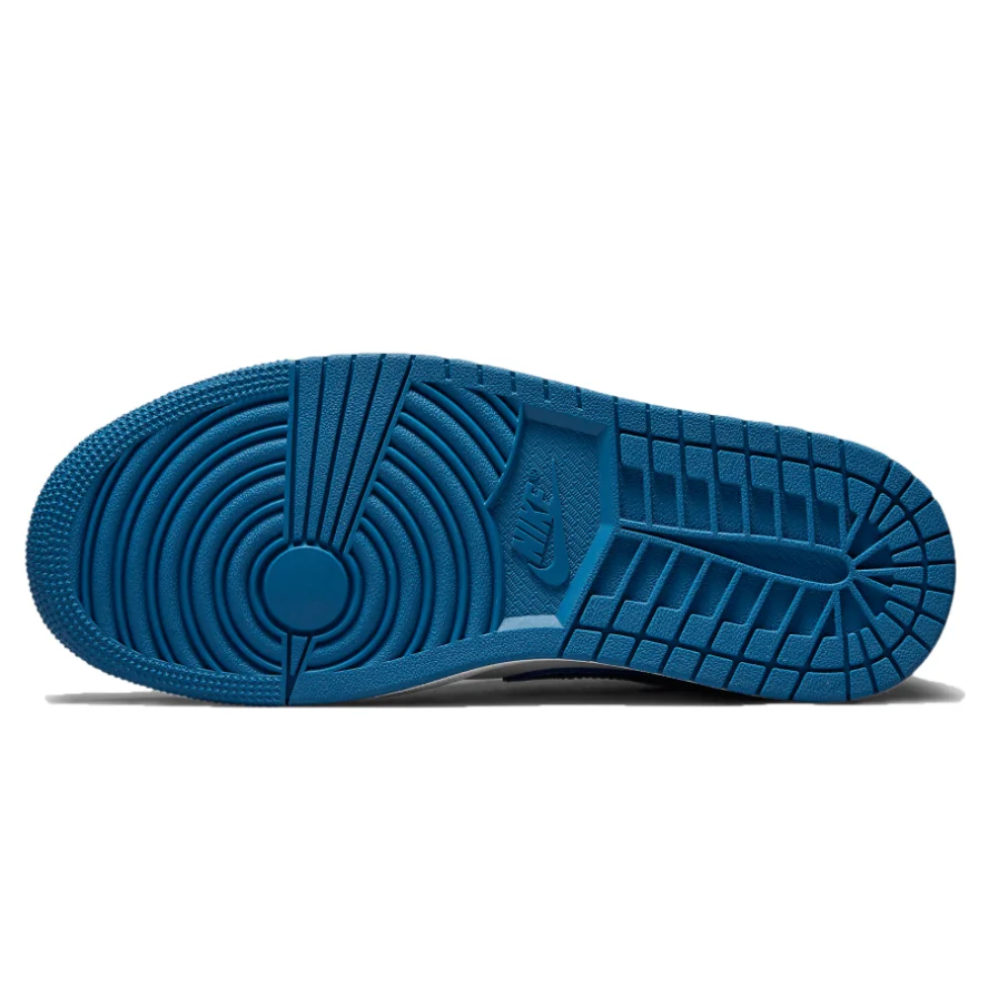 Olive Green Air Jordan 1 Low Wmns 'Marina Blue'