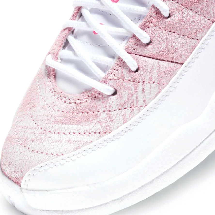 Air Jordan 12 Retro Blue Retro GS 'Arctic Pink'