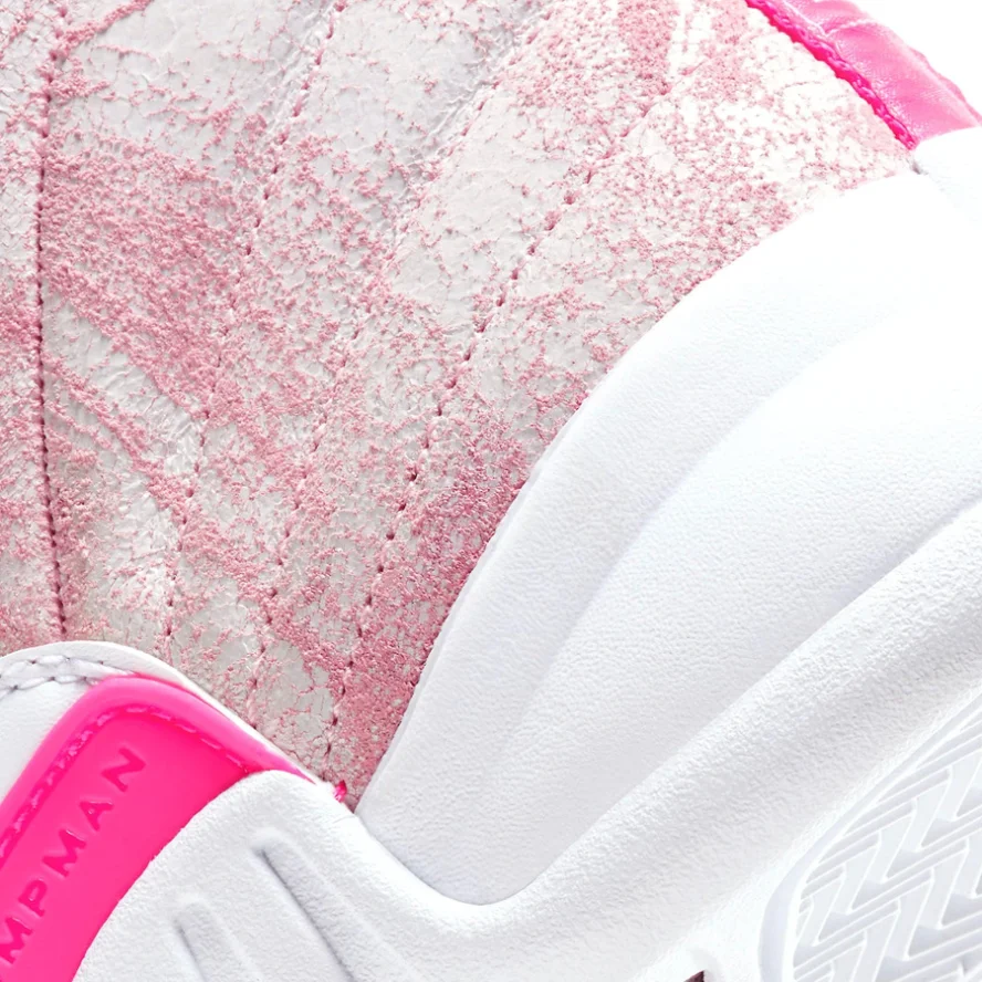 Air Jordan 12 Retro Blue Retro GS 'Arctic Pink'