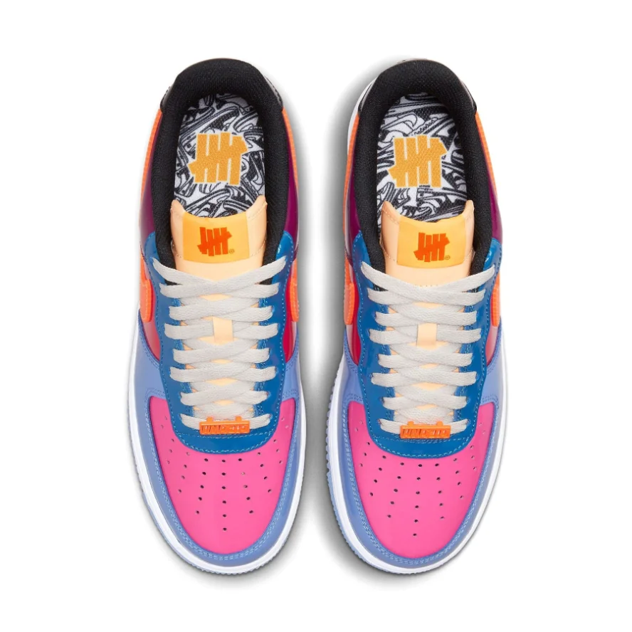 Undefeated x Nike Toddler Air Force 1 Low 'Total Orange'