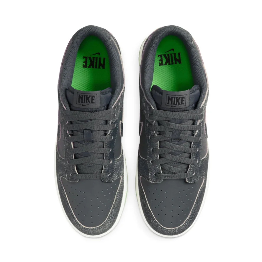 Pink Women's Nike Dunks Low 'Iron Grey Scream Green'