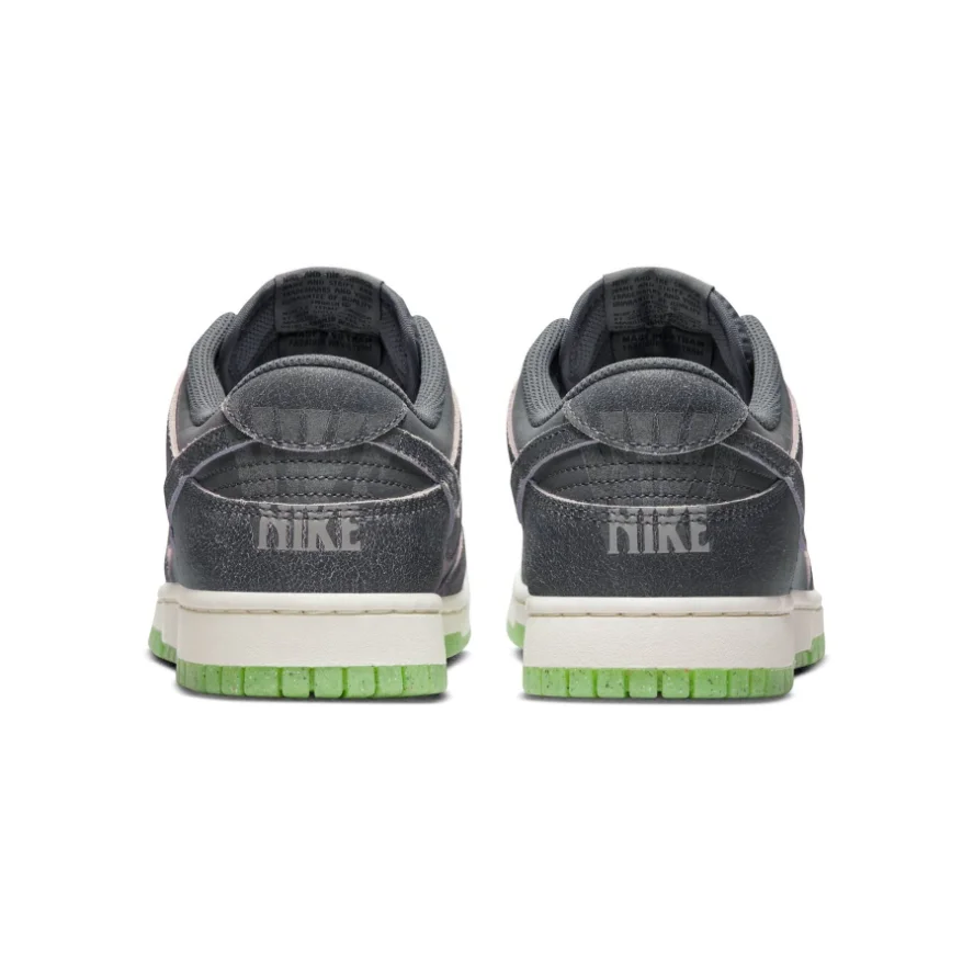 Pink Women's Nike Dunks Low 'Iron Grey Scream Green'